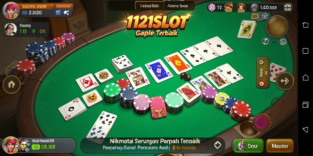 Tampilan gameplay seru dan interaktif dari 1121SLOT.