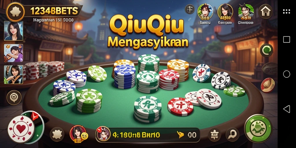 Screenshot gameplay QiuQiu yang mengasyikkan di 1234BETS.