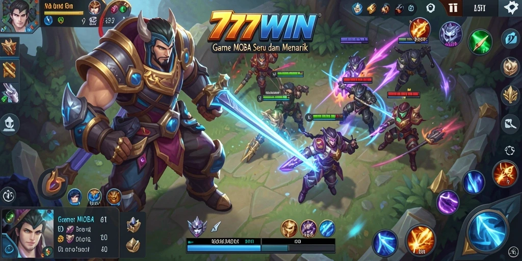 Tampilan gameplay seru dan intens dari 777WIN.