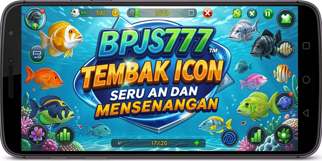 Tampilan gameplay seru BPJS777 dengan aksi Tembak Ikan.