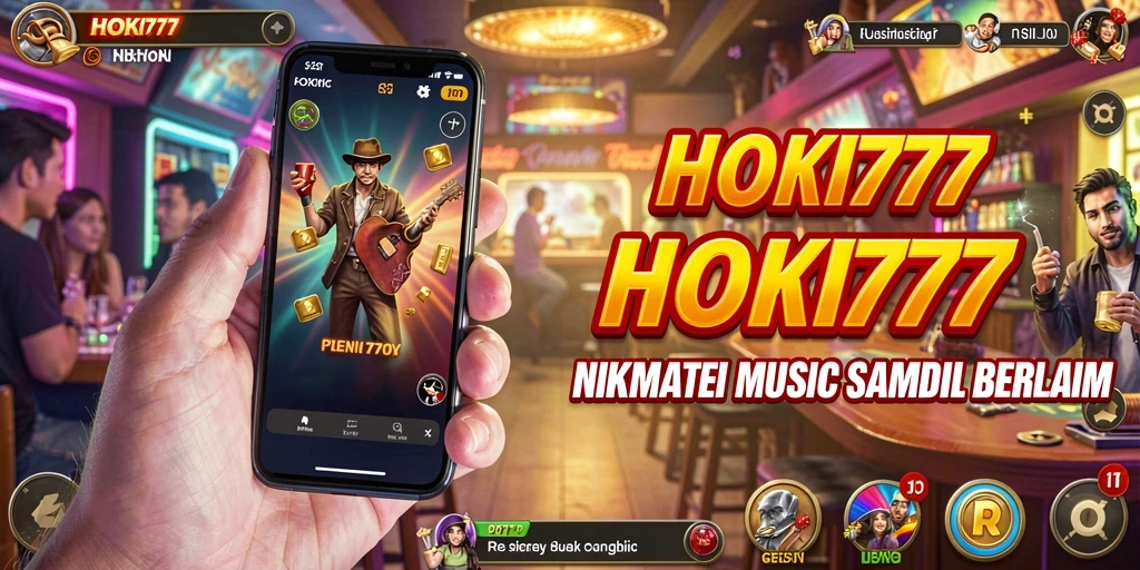 Tampilan gameplay HOKI777 yang seru dan penuh warna.