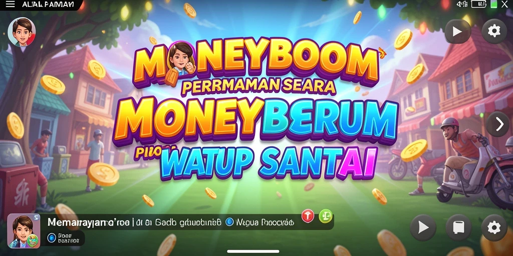 Gameplay MONEYBOOM yang seru dan menantang.