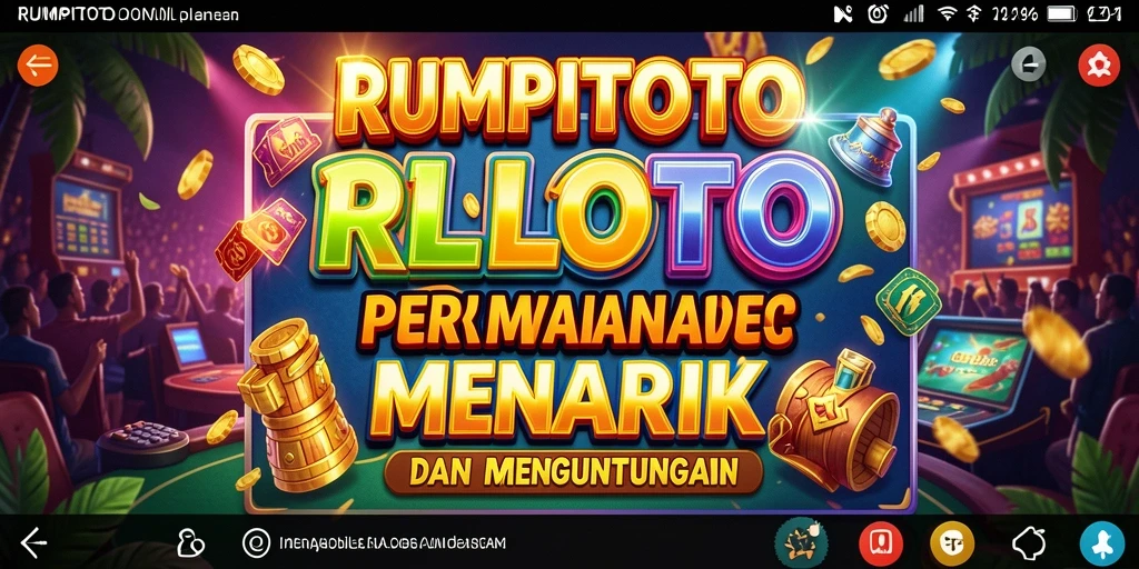 Tampilan gameplay RUMPITOTO dengan desain slot yang menarik.